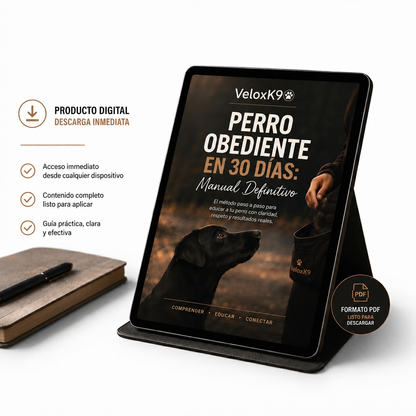 Perro Obediente en 30 Días: El Manual Definitivo